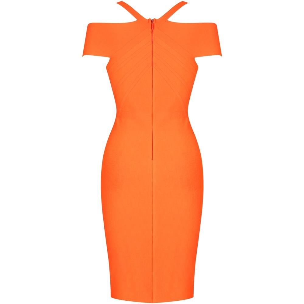 Summer Off Shoulder Bandage Dress