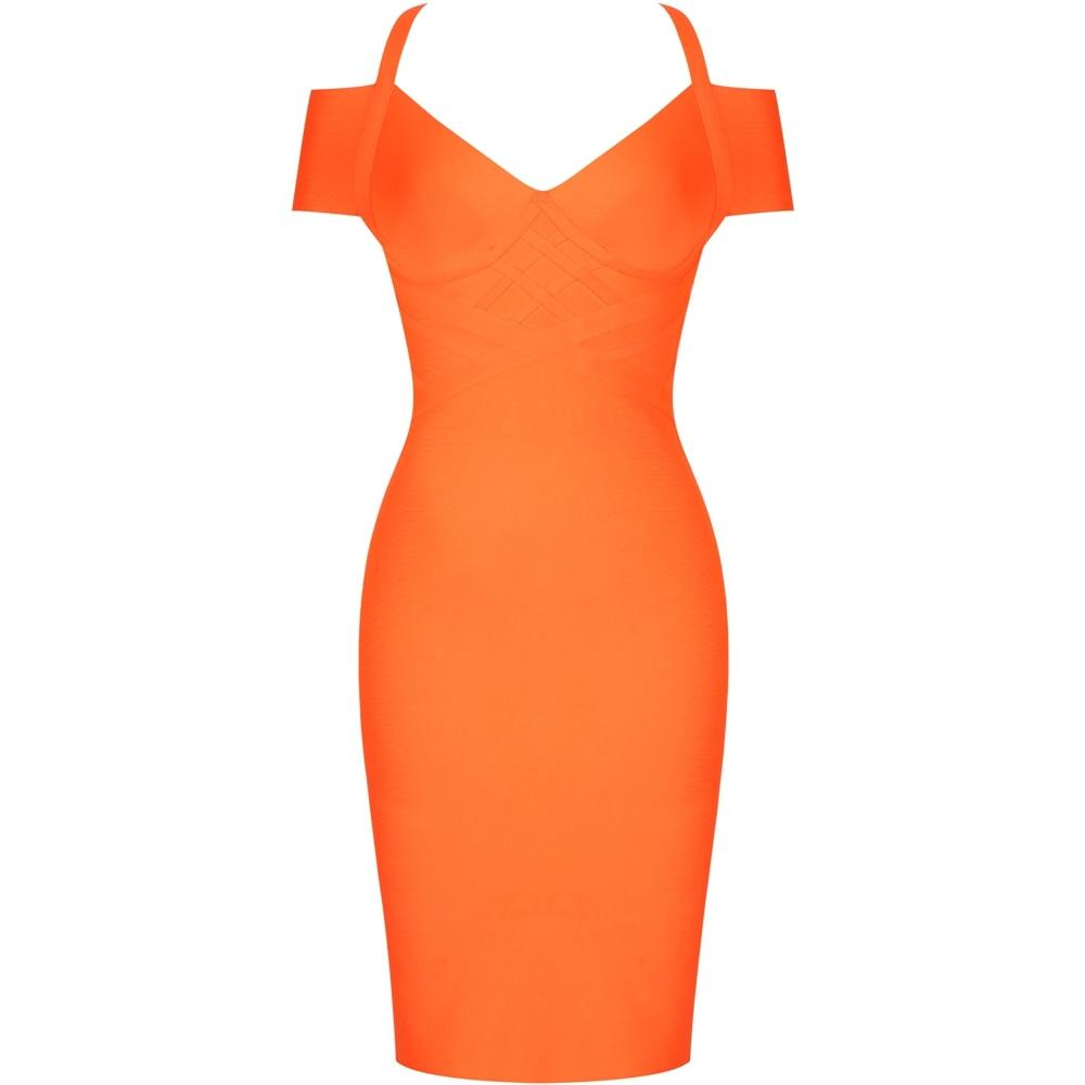 Summer Off Shoulder Bandage Dress