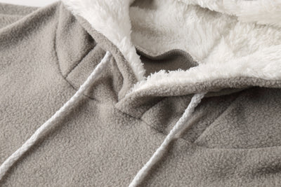 Embroidery Big Pocket Pullovers Women Sweatshirt Autumn Winter  Hoodies